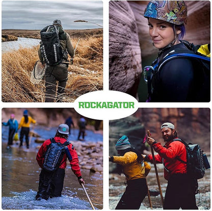 Rockagator Waterproof Backpack - 40 Liter HYDRIC Series Water Proof Floating Dry Bag River Pack