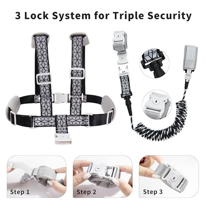 Toddler Leashes + Anti Lost Wrist Link - Image 3