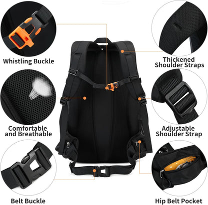 BOVIP 40L Hiking Backpack Waterproof Lightweight Daypack Travel Sports Camping Backpack for Men Women