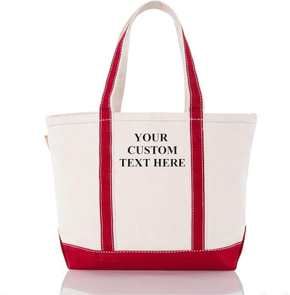 CB STATION Medium Classic Canvas Tote Bag by CBSTATION