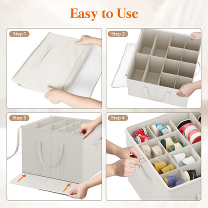 Lifewit Shoe Storage Organizer for Closet, Fits 12-16 Pairs, Large Shoe Box Storage Containers with Clear Cover and Reinforced Handles, Foldable Storage Bins Fits for Boots Heels Sneakers White