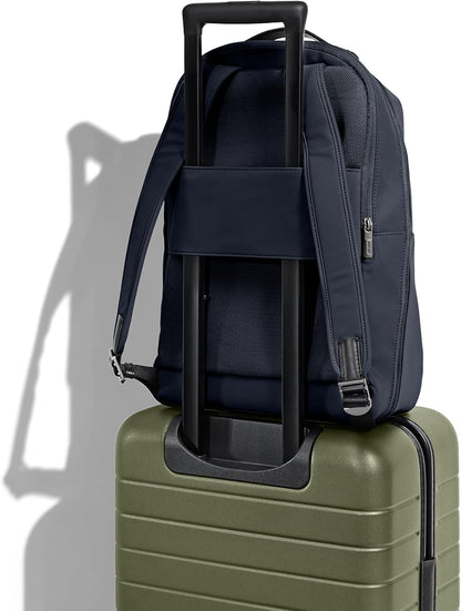 Away Everywhere Zip Backpack, Travel Backpack with Laptop Sleeve, Lightweight & Durable, Travel Essentials, Navy Blue