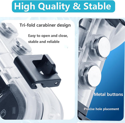 Invisible Dive Case Compatible for Insta360 X4 Dive Housing Case 50m 164ft Waterproof Case Cover Underwater Protective Shell with Bracket Accessories for Insta360 X4 Action Camera