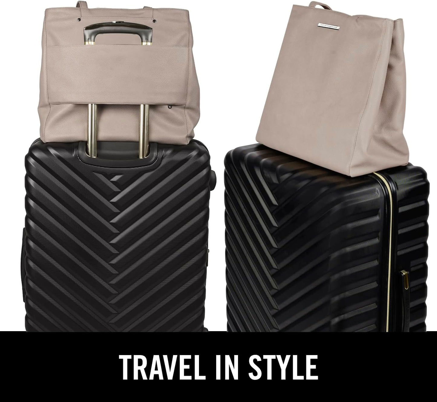 Kenneth Cole REACTION Marley Backpack, Taupe, 16" Laptop Tote