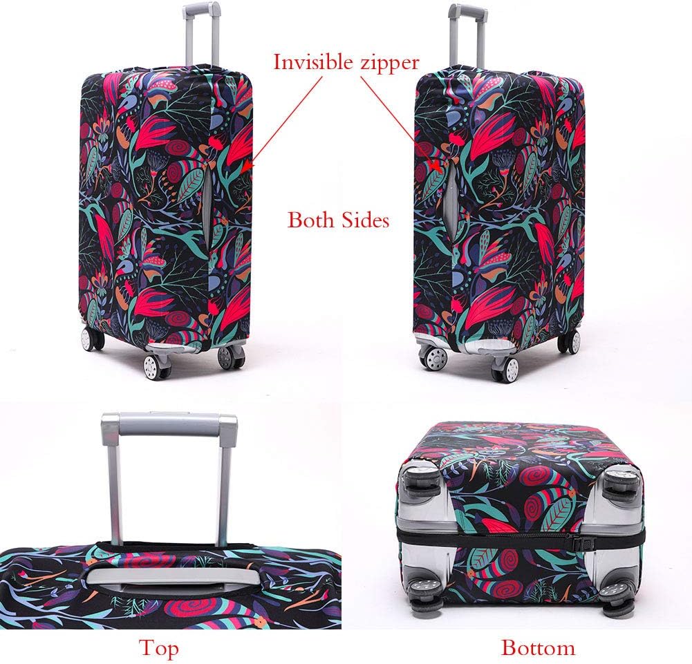 TRAVELKIN more than travel Luggage Cover Washable Suitcase Protector Anti-scratch Suitcase cover Fits 18-32 Inch Luggage