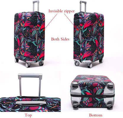 TRAVELKIN more than travel Luggage Cover Washable Suitcase Protector Anti-scratch Suitcase cover Fits 18-32 Inch Luggage