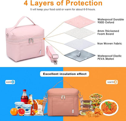 NOL Natural Organic Lifestyle Insulated Lunch Bags - Image 6