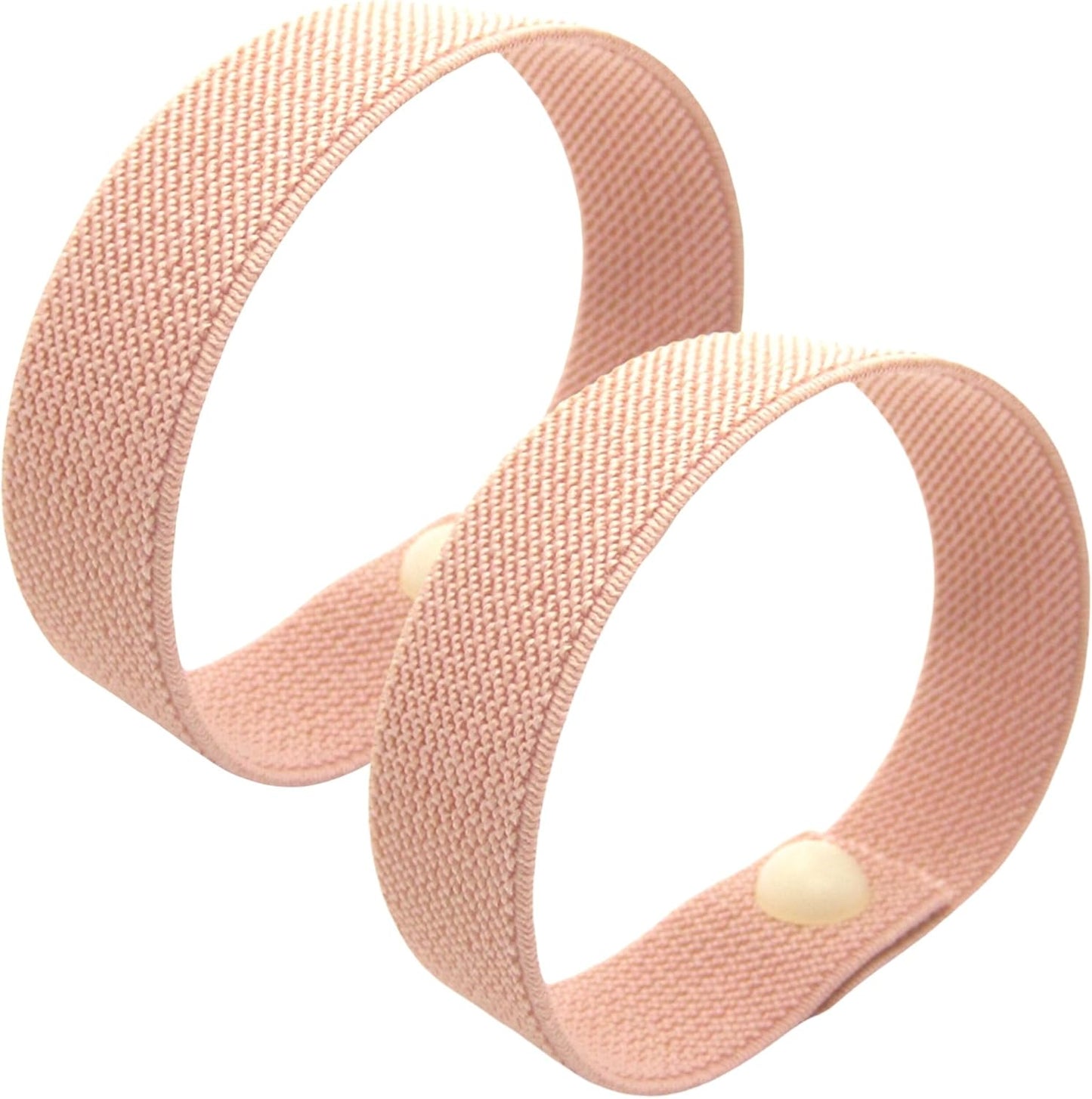 AcuBalance Motion Sickness Bracelets – Comfortable Waterproof Acupressure Band for Natural Nausea Relief, Ideal for Travel (Pair), Pink (Medium 7")
