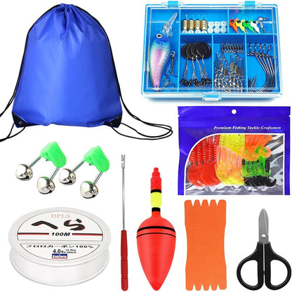 Kilitn Kids Fishing Rod, 1.5M 61Inch 4.92Ft Portable Telescopic Fishing Pole and Reel Combos and String with Fishing Line Full Kits, Youth Fishing Pole Fishing Gear for Kids, Boys, Girls, and Adults