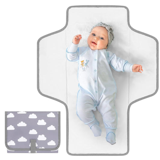 Accmor Portable Diaper Changing Pad, Waterproof Baby Changing Mat, Foldable Travel Diaper Changing Pads for Baby