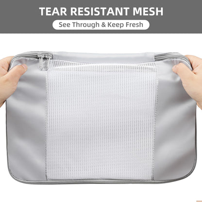 BAGAIL 6 Set/8 Set/10 Set Packing Cubes Various Sizes Packing Organizer for Travel Accessories Luggage Carry On Suitcase