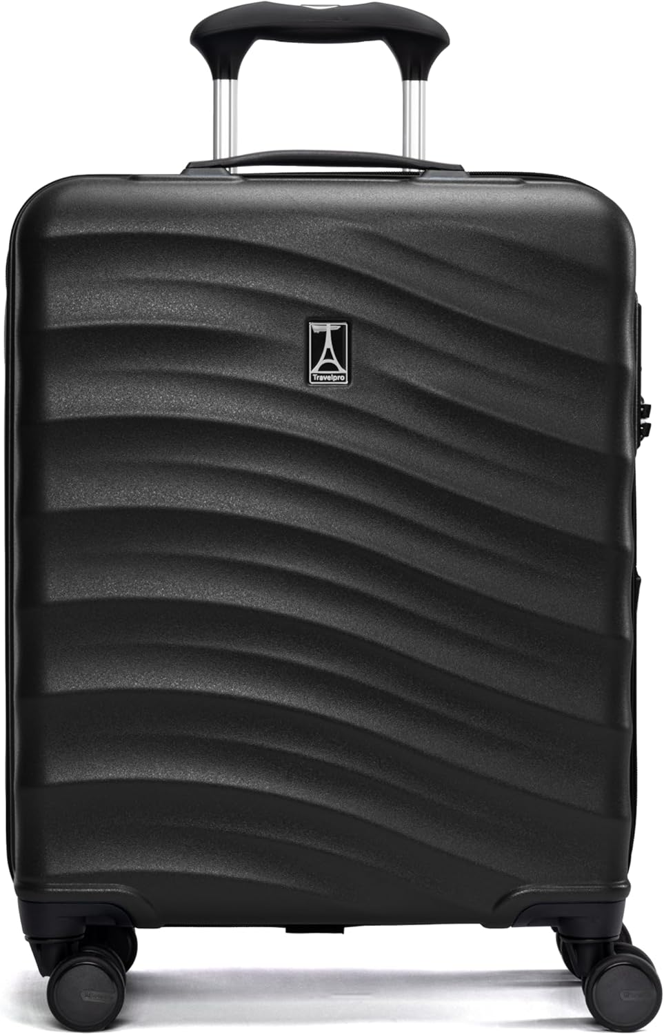 Travelpro Maxlite Air V2 Hardside Expandable Carry on Luggage, 8 Spinner Wheels, Lightweight Hard Shell Suitcase, TSA lock, Black, International Carry On 18-Inch