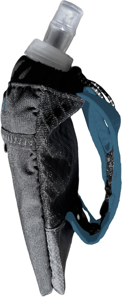 FITLY Soft Flask - Shrink As You Drink Soft Water Bottle for Hydration Pack - Folding Water Bottle Ideal for Running, Hiking, Cycling, Climbing & Rigorous Activity