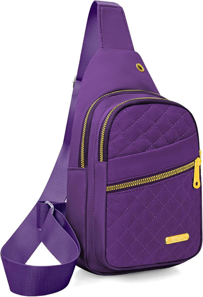 Small Sling Bag For Women Men Casual Crossbody Sling Backpack