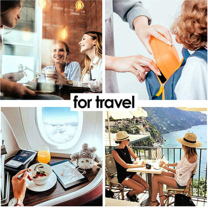 4 Pack Collapsible Silicone Food Containers Storage Lunch Bento Box with Lid BPA Free for Camping, Hiking (Gray, 4PC)