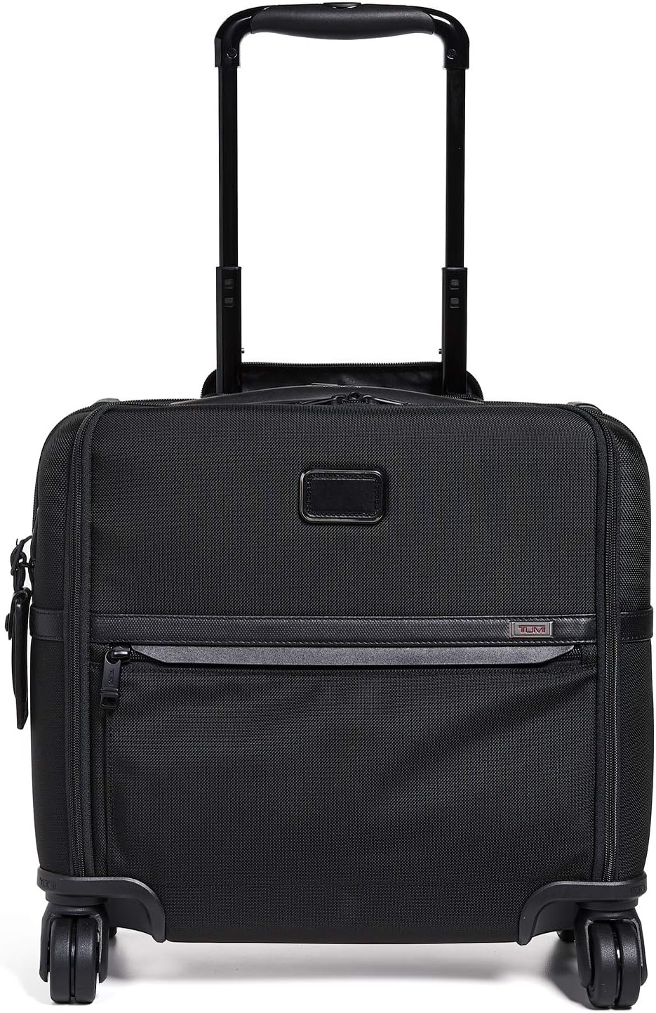 TUMI - Alpha Compact 4 Wheeled Brief - Laptop Bag for Commuting & Travel - Rolling Briefcase & Computer Bag - Use as Carry On