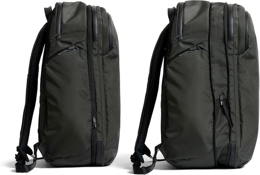 Bellroy Transit Travel Pack Pro (30–38 liter carry-on travel backpack, with laptop sleeve, RFID protection and zip bottle pocket) - Olive