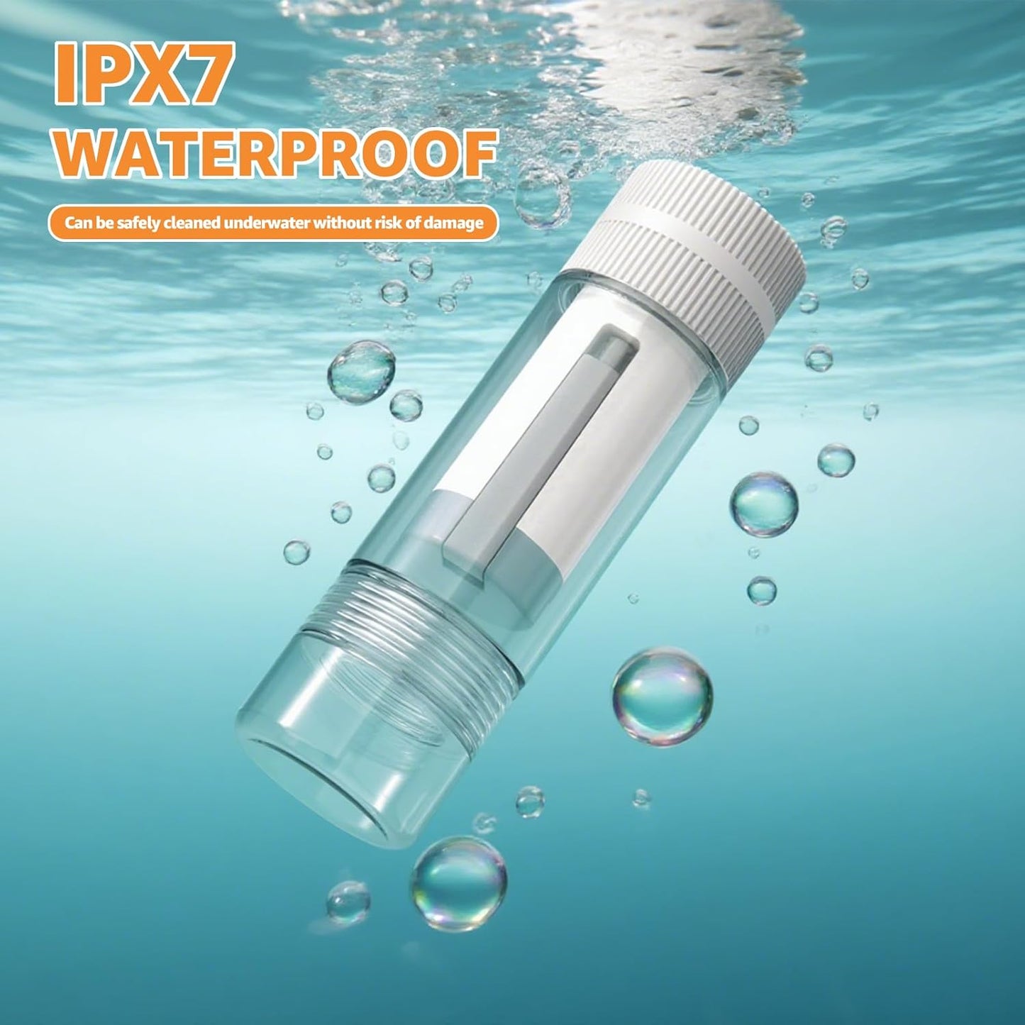 Portable Bidet for Travel, USB-C Rechargeable Handheld Sprayer with 525ml Expandable Water Tank, 3 Pressure Modes & 180° Rotatable Nozzle, IPX7 Waterproof Electric Bidet for Personal Hygiene