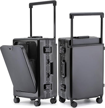 feilario 20" Aluminium Frame Hardside PC Carry on Luggage by feilario