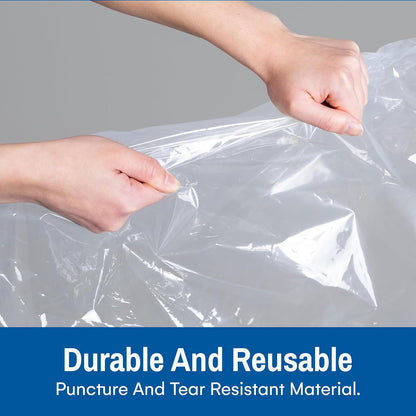 2 Pack Jumbo Vacuum Storage Bags for Comforters, Blankets & Clothes – Jumbo Vacuum Sealed Compression Bags with Hand Pump – Space Saver Storage Bags for Bedding, Moving, Travel & Organization