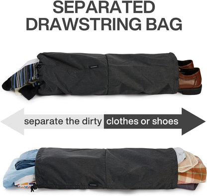 BAGSMART 6 Set Compression Packing Cubes - Lightweight Travel Essentials, Durable Luggage Organizer