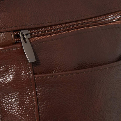 Krediz leather Crossbody Purses for Women, Multi Pocket Crossbody Purse with Adjustable Strap, Soft & Durable Leather Purse