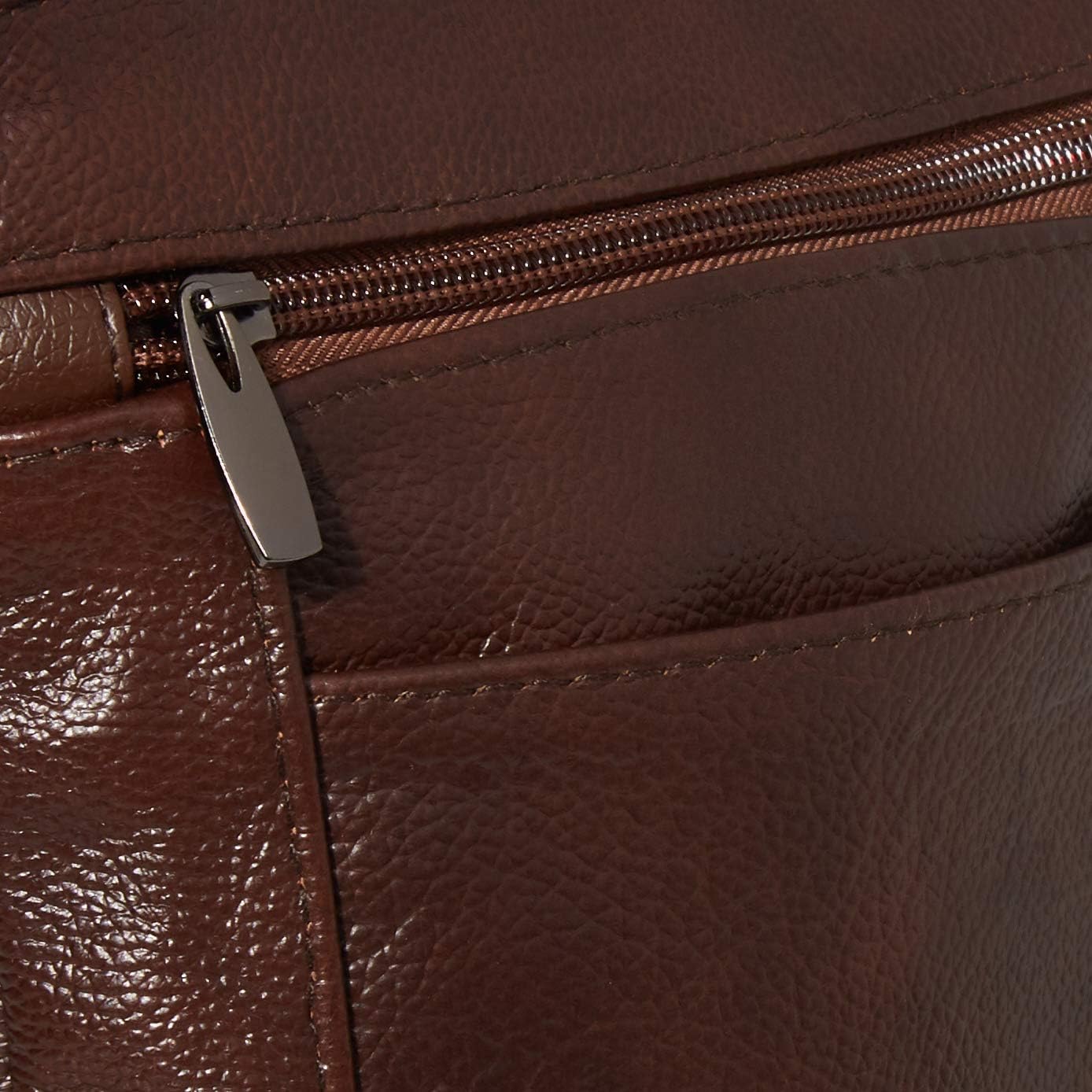 Krediz leather Crossbody Purses for Women, Multi Pocket Crossbody Purse with Adjustable Strap, Soft & Durable Leather Purse