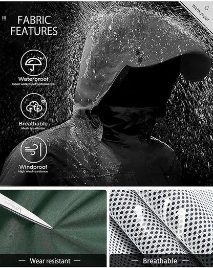 iCreek Rain Suit Waterproof Jacket - Image 3