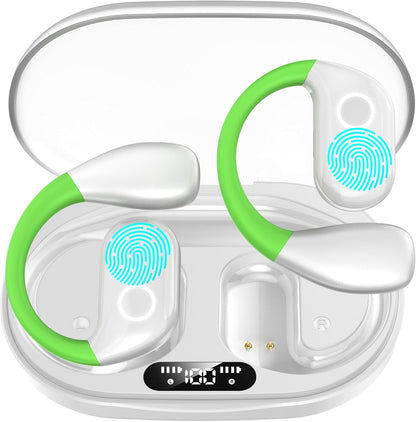 AI Language Translation Earbuds, Translator Earbuds Real Time with iOS & Android, Noise Cancelling,144-Language Bluetooth Headphones Translating Device for Travel and Business, White