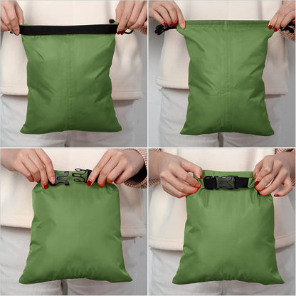 Shappy Waterproof Dry Bag Set 6 Sizes Lightweight Sacks and Long Adjustable Shoulder Strap Outdoor Water Proof Keep Gear Dry Bag Stuff Sacks for Backpacking, Boating, Hiking, Camping