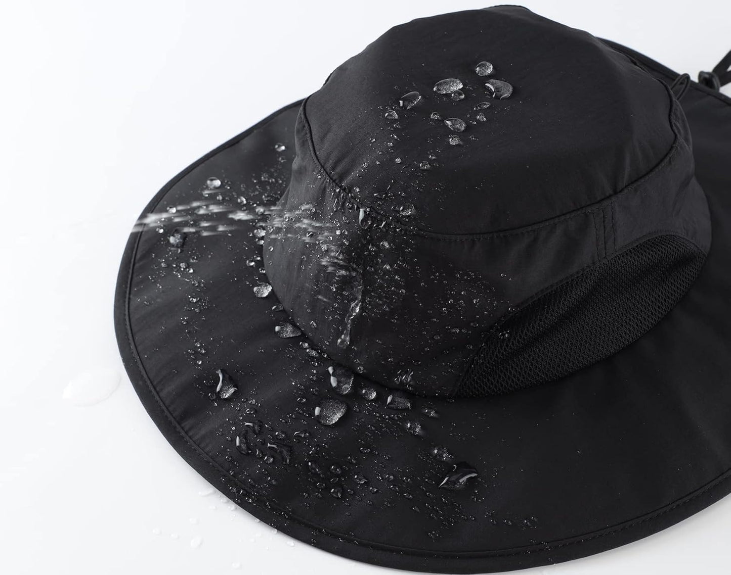 Home Prefer UPF50+ Mens Sun Hat Wide Brim Fishing Hat for Men UV Protection Womens Beach Bucket Hat for Golf Hiking Gardening