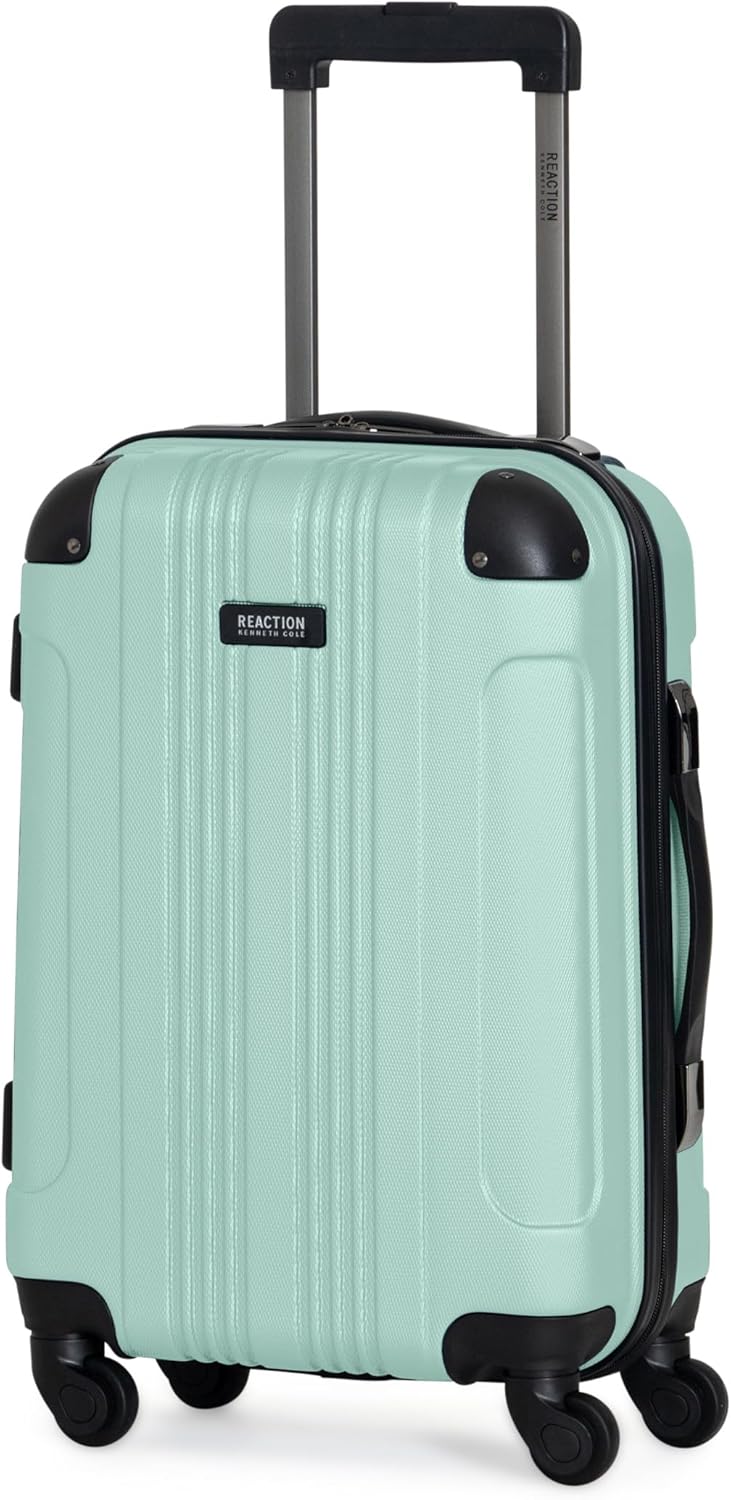Kenneth Cole REACTION Out of Bounds, Mint Blue, 20-Inch Carry On