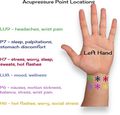 AcuBalance Motion Sickness Bracelets – Comfortable Waterproof Acupressure Band for Natural Nausea Relief, Ideal for Travel (Pair), Pink (XSmall 5)