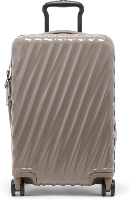 TUMI - 19 Degree International Expandable 4 Wheeled Carry-On - Hard Shell Suitcase - 21.8" X 14.0" X 9.0" - Moon Rock