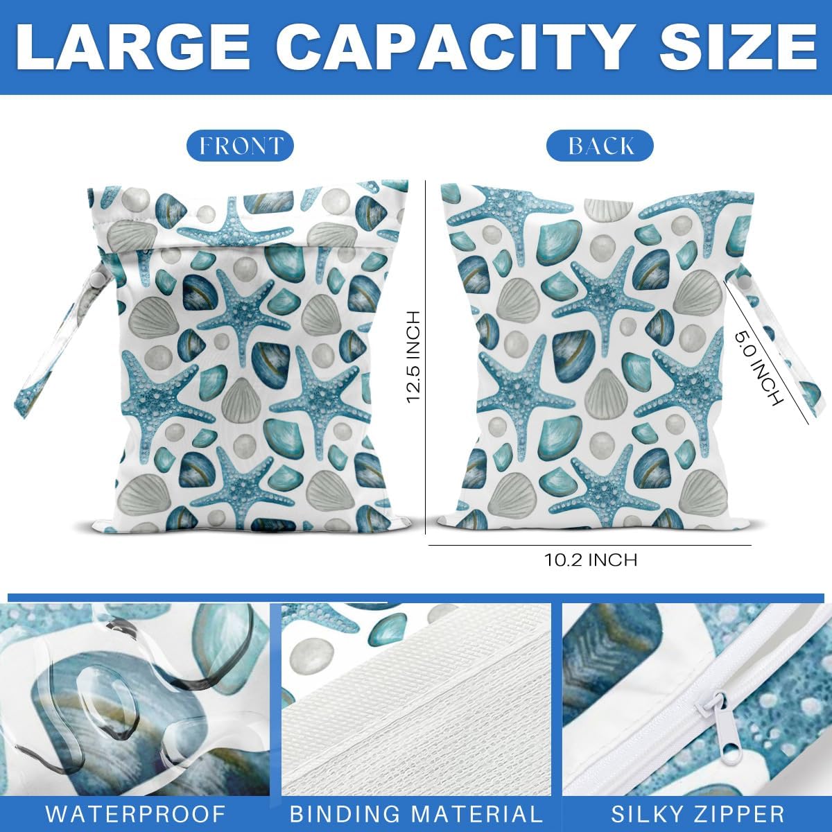 Beach Bags Wet Bag for Swimsuit Tote Bag for Friends Travel Gifts, Aloha Bags Waterproof Vacation Essential