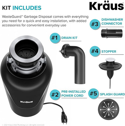KRAUS Standart PRO™ 32-inch 16 Gauge Undermount 60/40 Double Bowl Stainless - Image 8