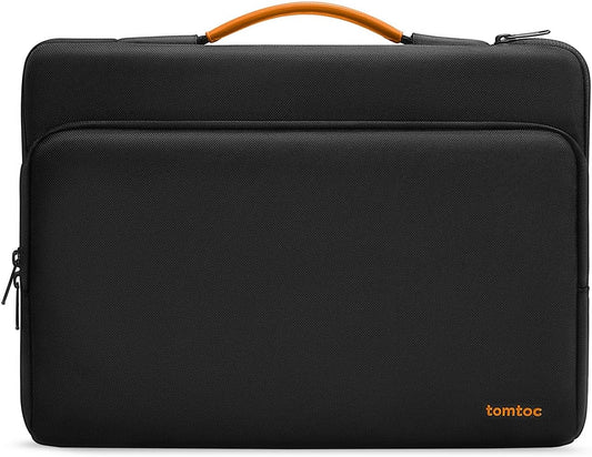 tomtoc 360 Protective Laptop Carrying Case for 13-inch New Surface Pro 11th, Copilot+PC 2024, Surface Pro 10/9/8/X with Signature Keyboard/X Keyboard, Water-Resistant Laptop Sleeve, Black
