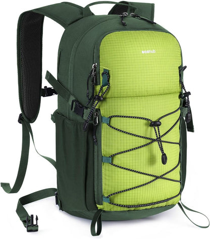 ECOHUB Small Hiking Backpack for Men Women, 20L Lightweight Travel Backpacks Water Resistant Camping Cycling Hiking Daypack