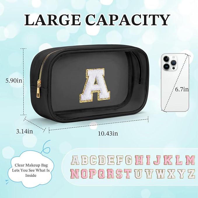 YOOLIFE Birthday Gifts for Her Wife Travel Makeup Bag Toiletry Bag for Women - Image 4