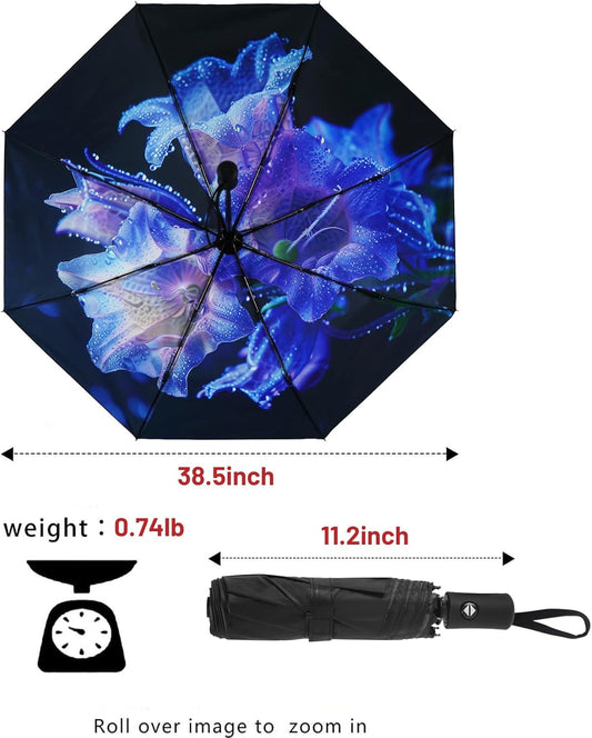 SY COMPACT Travel Umbrella Windproof Automatic Umbrellas Small Compact UV Sun Protection Factory Outlet Umbrella