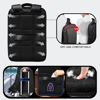 ZINMARK Slim Expandable 15 15.6 16 Inch Laptop Backpack Anti Theft Travel - Image 5