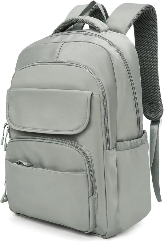 FOXLOVER Travel Laptop Backpack, Anti-Theft Slim Business Backpack, School College Bag for Men & Women, Fits 15.6 Inch Laptop