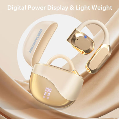 Language Translation Earbuds, 3-in-1 Translator Earbuds, 144-language Real-time Two-Way OWS Earbuds, HD Sound, Long Battery Life, fit iOS and Android, Ideal for Travel and Business, White