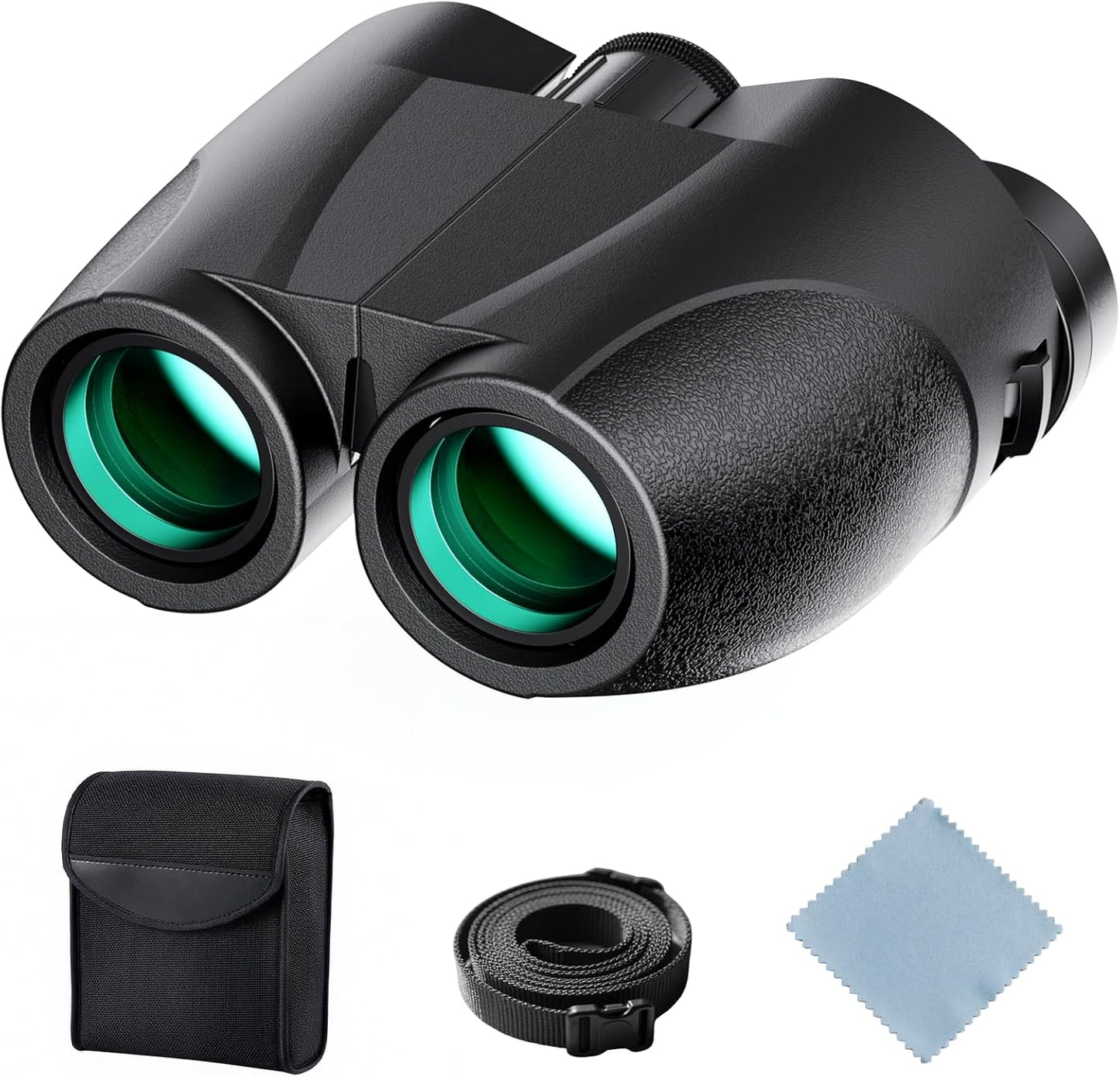 20x25 Compact Binoculars for Adults and Kids, High Power Adults Binoculars with Low Light Vision for Bird Watching, Outdoor Hunting, Travel, Concert