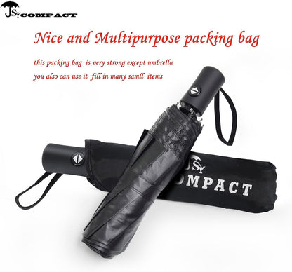 SY COMPACT Travel Umbrella Windproof Automatic Umbrellas Small Compact UV Sun Protection Factory Outlet Umbrella