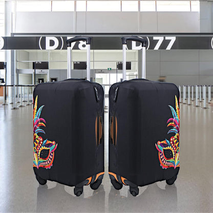 Explore Land Travel Luggage Cover Suitcase Protector Fits 31-32 Inch Case (Carnival, XL)