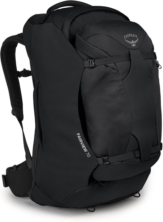 Osprey Fairview 70L Women's Travel Backpack, Black