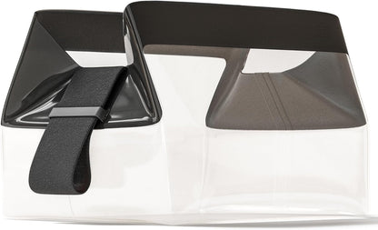 Cadence Parcel - Clear Dopp Kit with Magnetic Closure - Durable and Leak-Resistant Travel Toiletry Kit - Modular Design