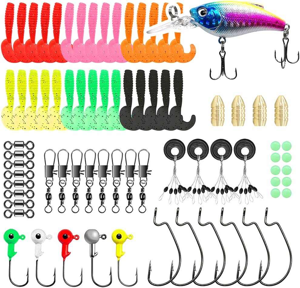 Kilitn Kids Fishing Rod, 1.5M 61Inch 4.92Ft Portable Telescopic Fishing Pole and Reel Combos and String with Fishing Line Full Kits, Youth Fishing Pole Fishing Gear for Kids, Boys, Girls, and Adults