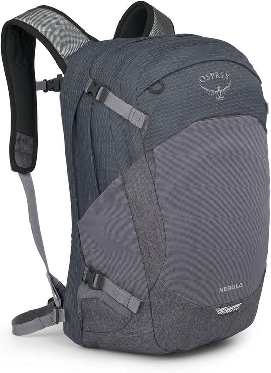 Osprey Nebula Commuter Backpack, Tungsten Soundwave/Grey Heather